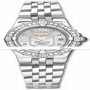 breitling starliner ladies replica|a71340.